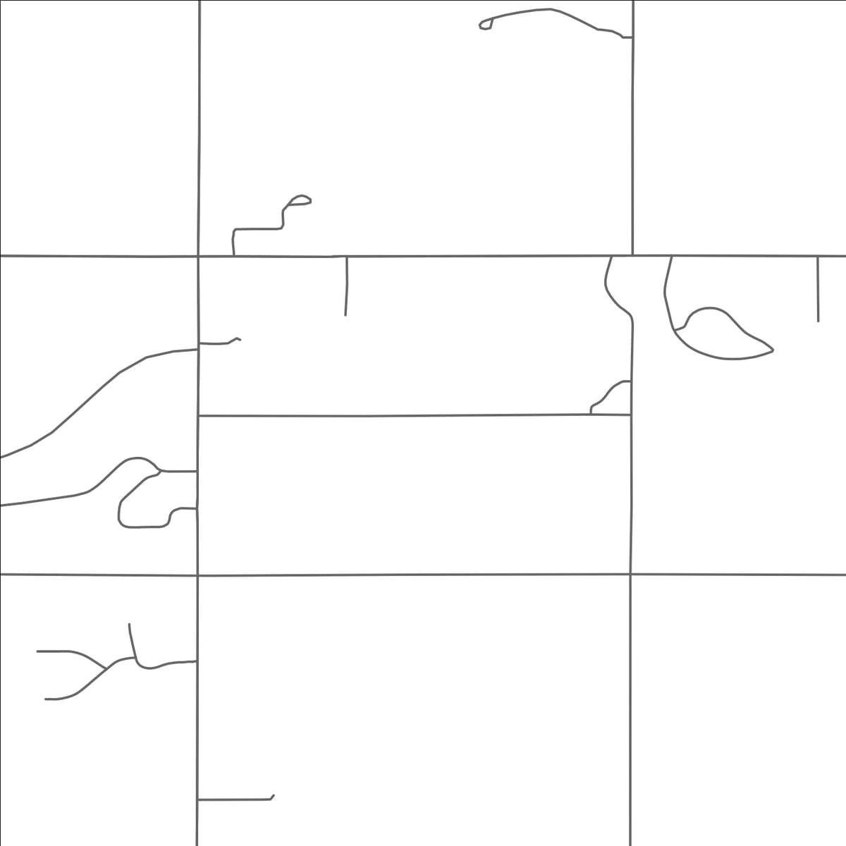 ROAD MAP OF WACOUSTA, MICHIGAN BY MAPBAKES