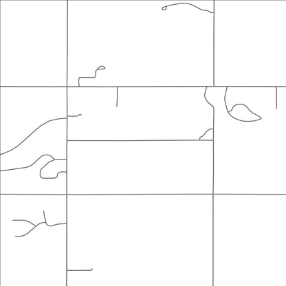 ROAD MAP OF WACOUSTA, MICHIGAN BY MAPBAKES