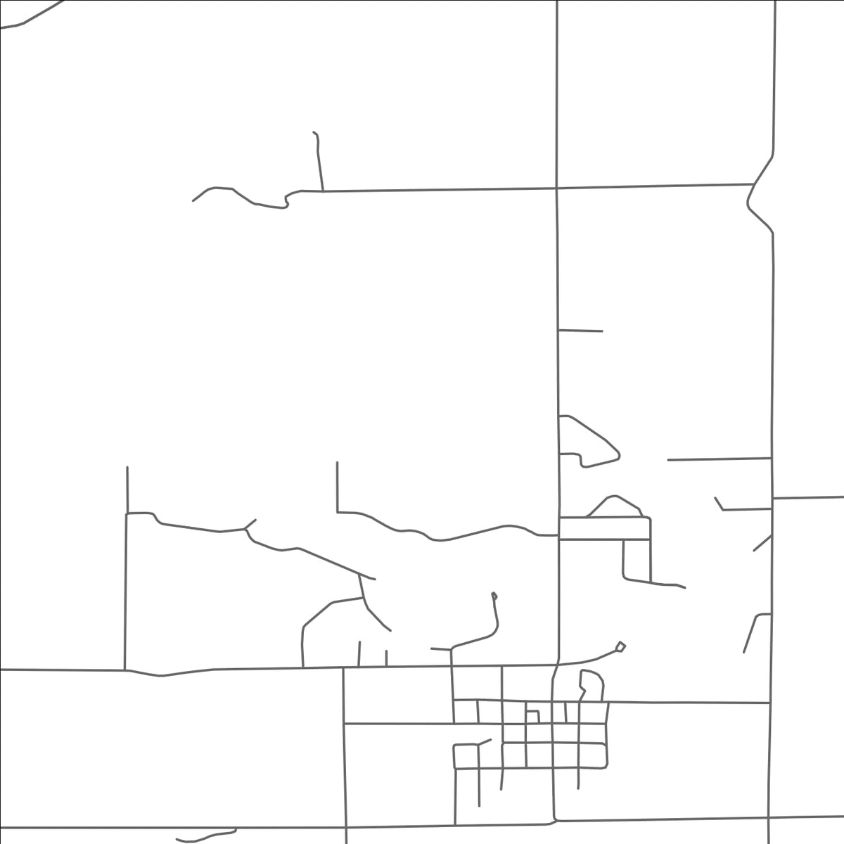 ROAD MAP OF WEIDMAN, MICHIGAN BY MAPBAKES