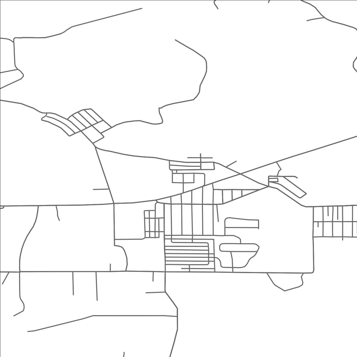 ROAD MAP OF WEST ISHPEMING, MICHIGAN BY MAPBAKES