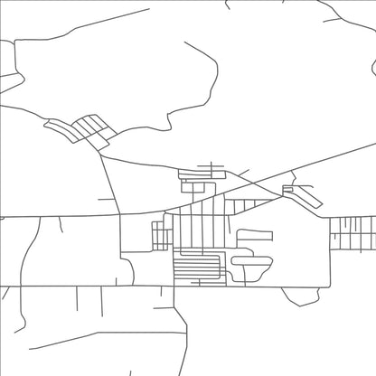 ROAD MAP OF WEST ISHPEMING, MICHIGAN BY MAPBAKES