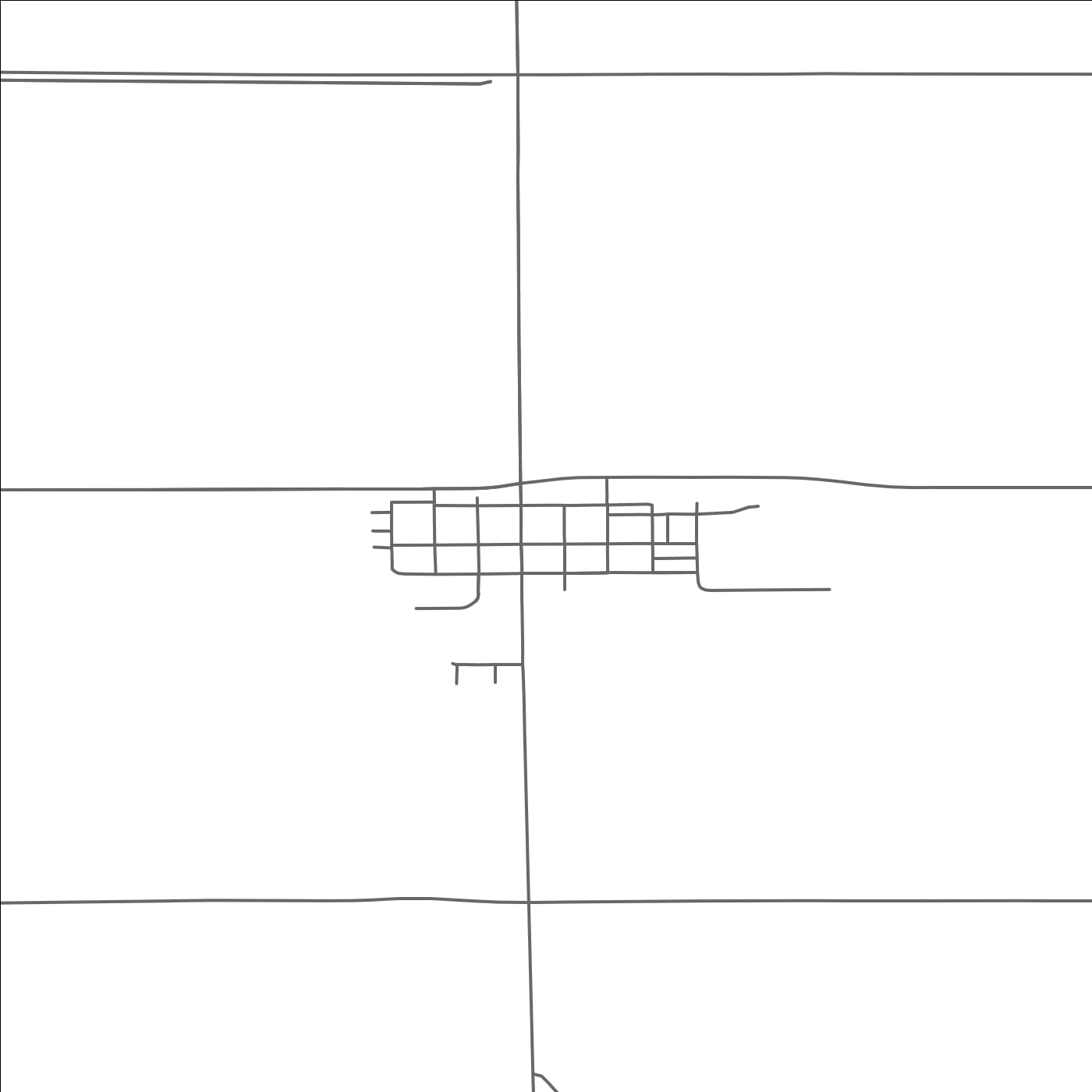 ROAD MAP OF ALVARADO, MINNESOTA BY MAPBAKES