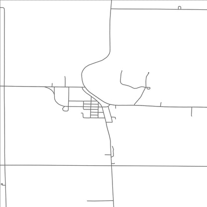 ROAD MAP OF ARCO, MINNESOTA BY MAPBAKES