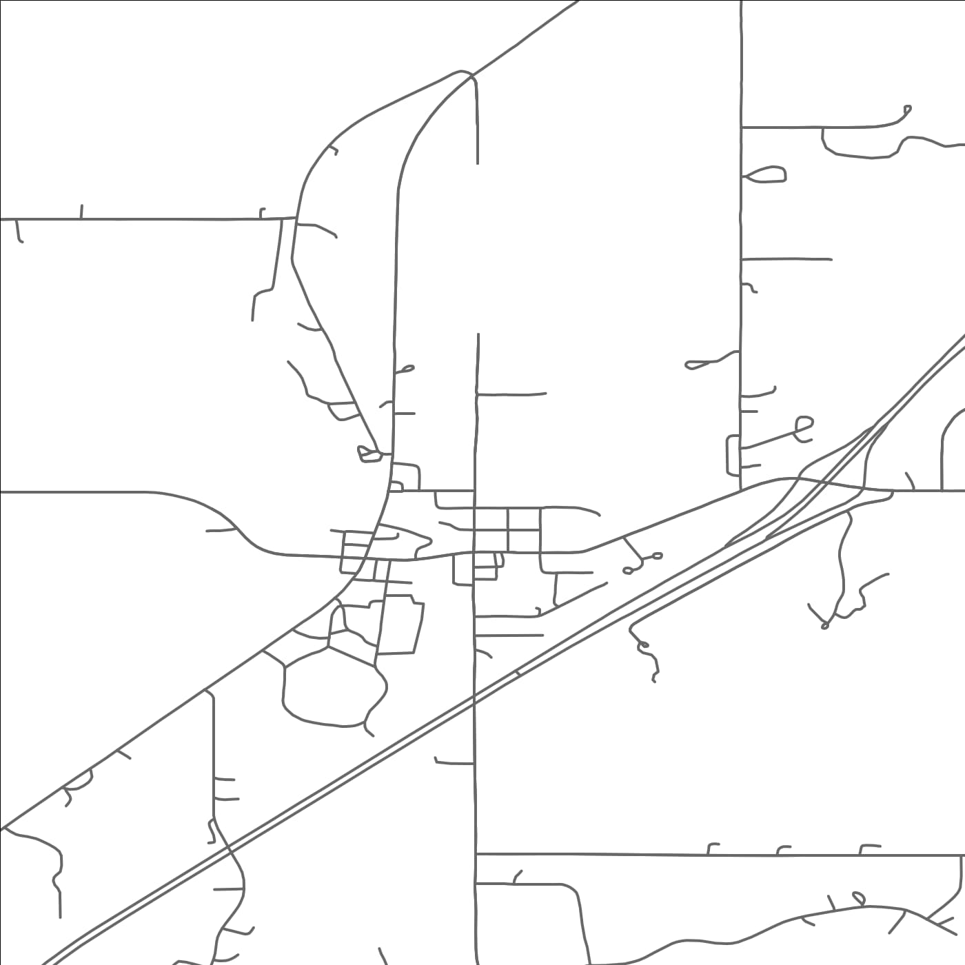 ROAD MAP OF BARNUM, MINNESOTA BY MAPBAKES