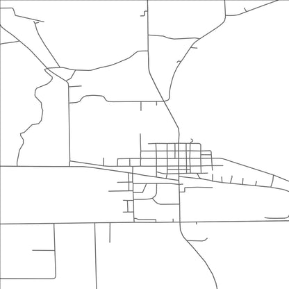 ROAD MAP OF BATTLE LAKE, MINNESOTA BY MAPBAKES