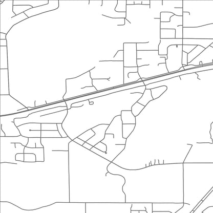 ROAD MAP OF BAXTER, MINNESOTA BY MAPBAKES