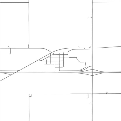 ROAD MAP OF BEAVER CREEK, MINNESOTA BY MAPBAKES