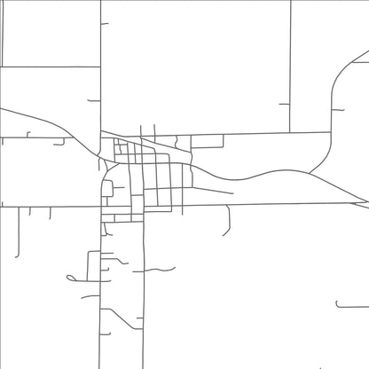 ROAD MAP OF BELGRADE, MINNESOTA BY MAPBAKES