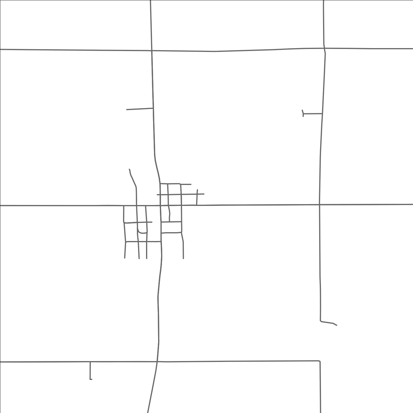 ROAD MAP OF BELTRAMI, MINNESOTA BY MAPBAKES