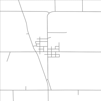 ROAD MAP OF BERTHA, MINNESOTA BY MAPBAKES