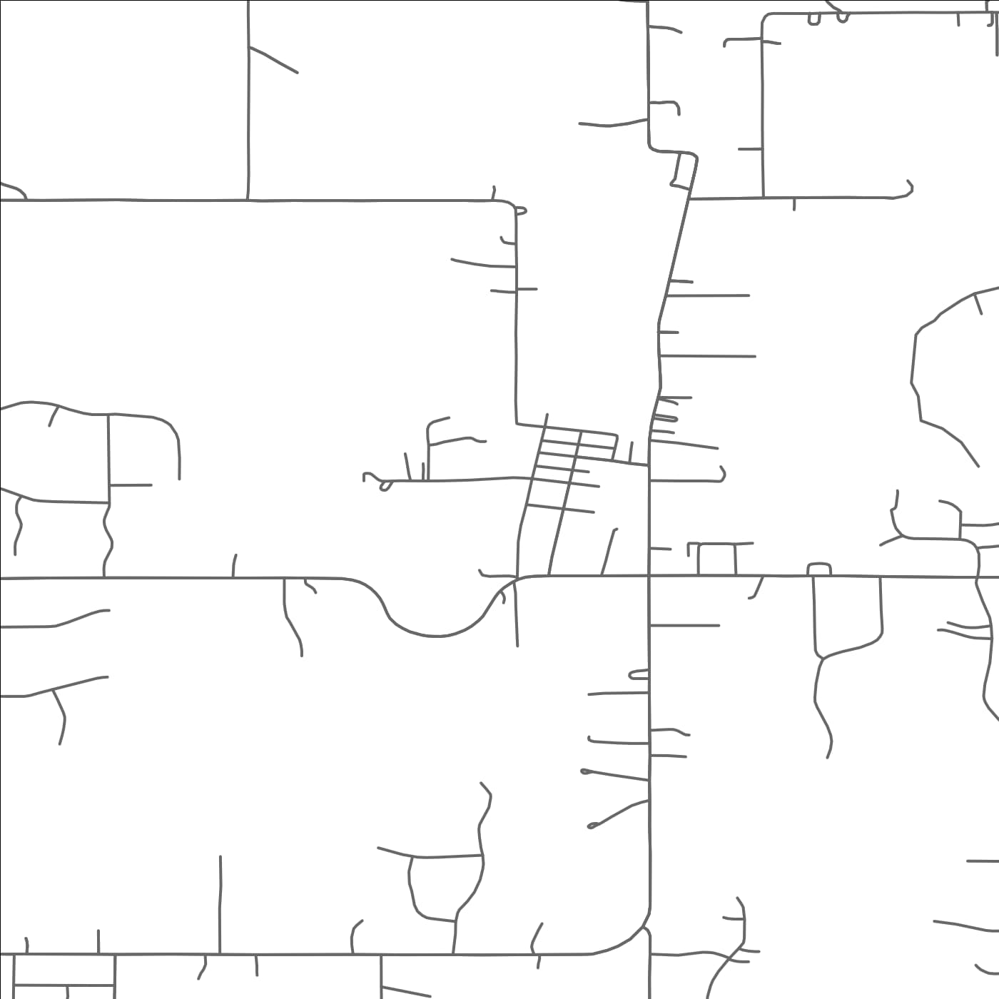 ROAD MAP OF BETHEL, MINNESOTA BY MAPBAKES