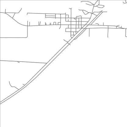 ROAD MAP OF BIG FALLS, MINNESOTA BY MAPBAKES