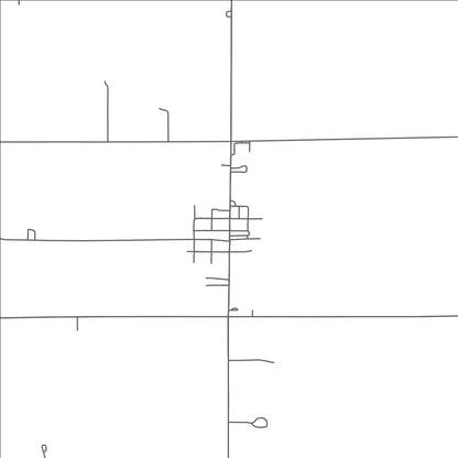 ROAD MAP OF BLOMKEST, MINNESOTA BY MAPBAKES