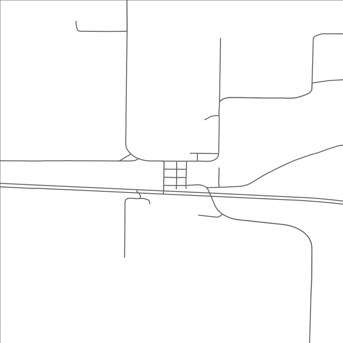 ROAD MAP OF BLUFFTON, MINNESOTA BY MAPBAKES