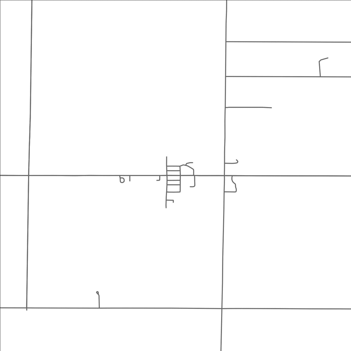 ROAD MAP OF BORUP, MINNESOTA BY MAPBAKES