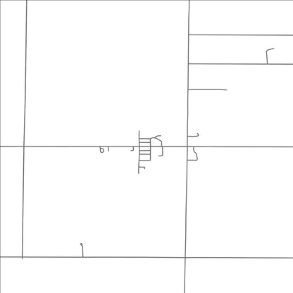 ROAD MAP OF BORUP, MINNESOTA BY MAPBAKES