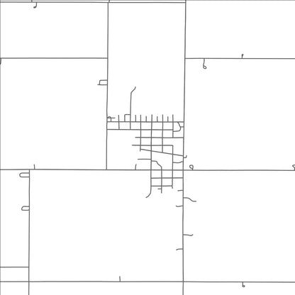 ROAD MAP OF BRICELYN, MINNESOTA BY MAPBAKES