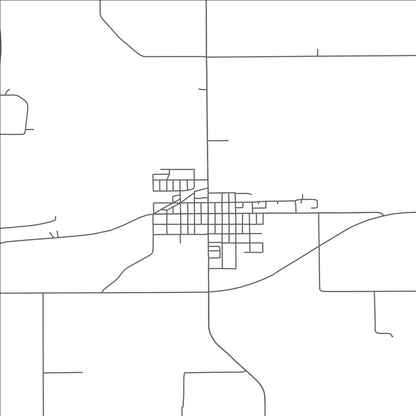 ROAD MAP OF BROWNTON, MINNESOTA BY MAPBAKES