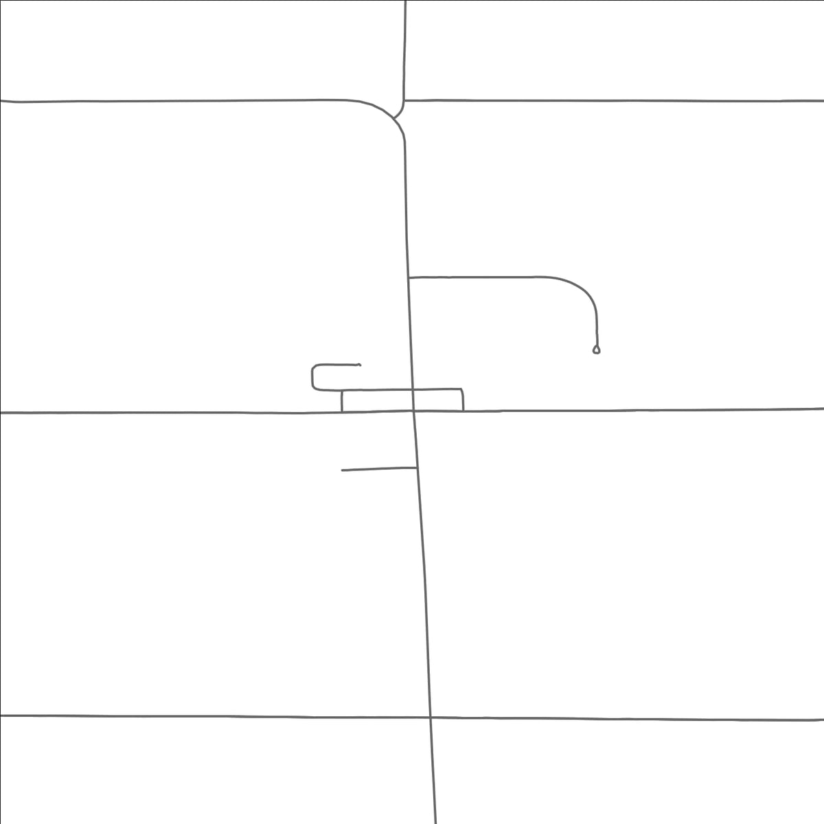 ROAD MAP OF BUCKMAN, MINNESOTA BY MAPBAKES