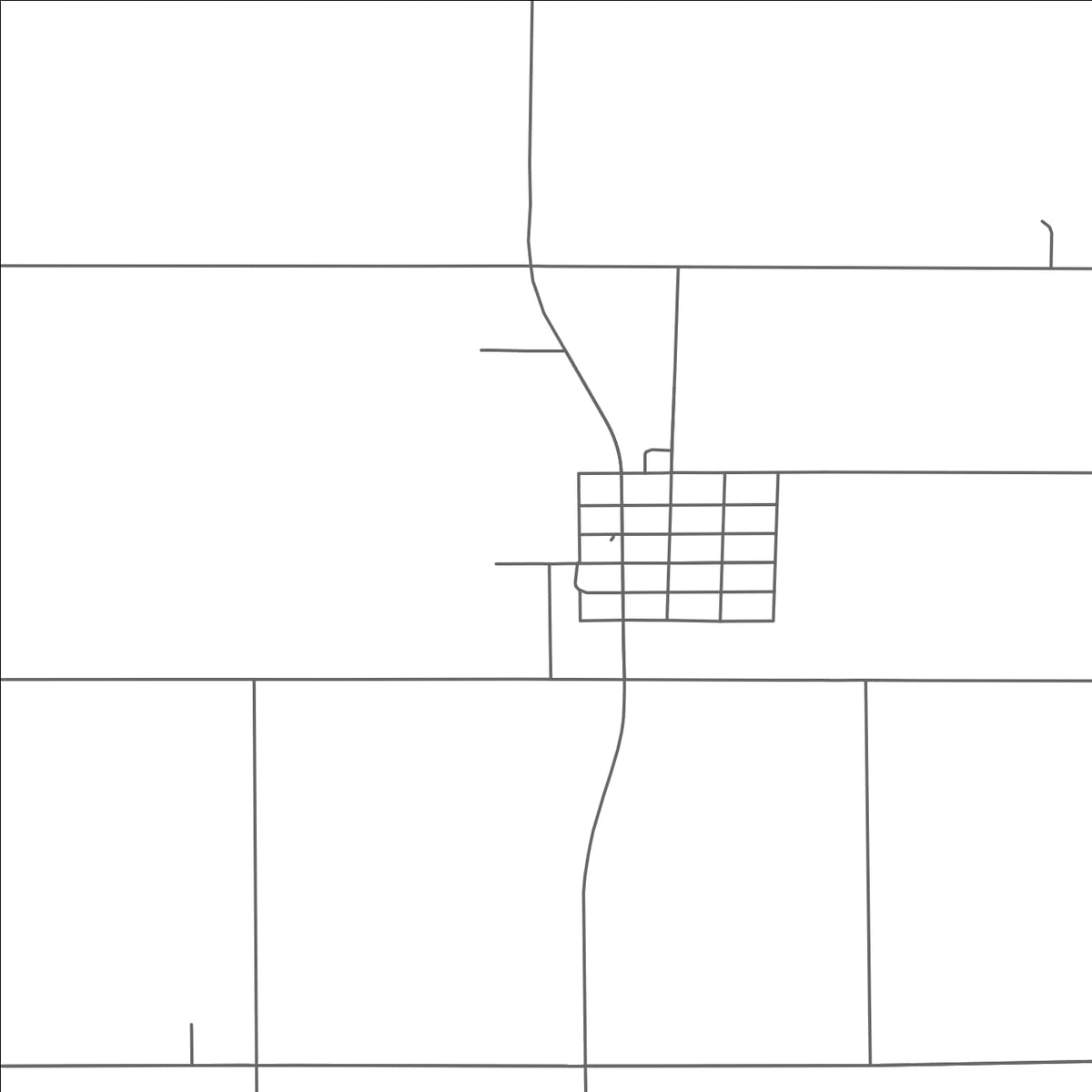 ROAD MAP OF CALLAWAY, MINNESOTA BY MAPBAKES