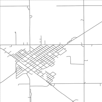 ROAD MAP OF CANBY, MINNESOTA BY MAPBAKES