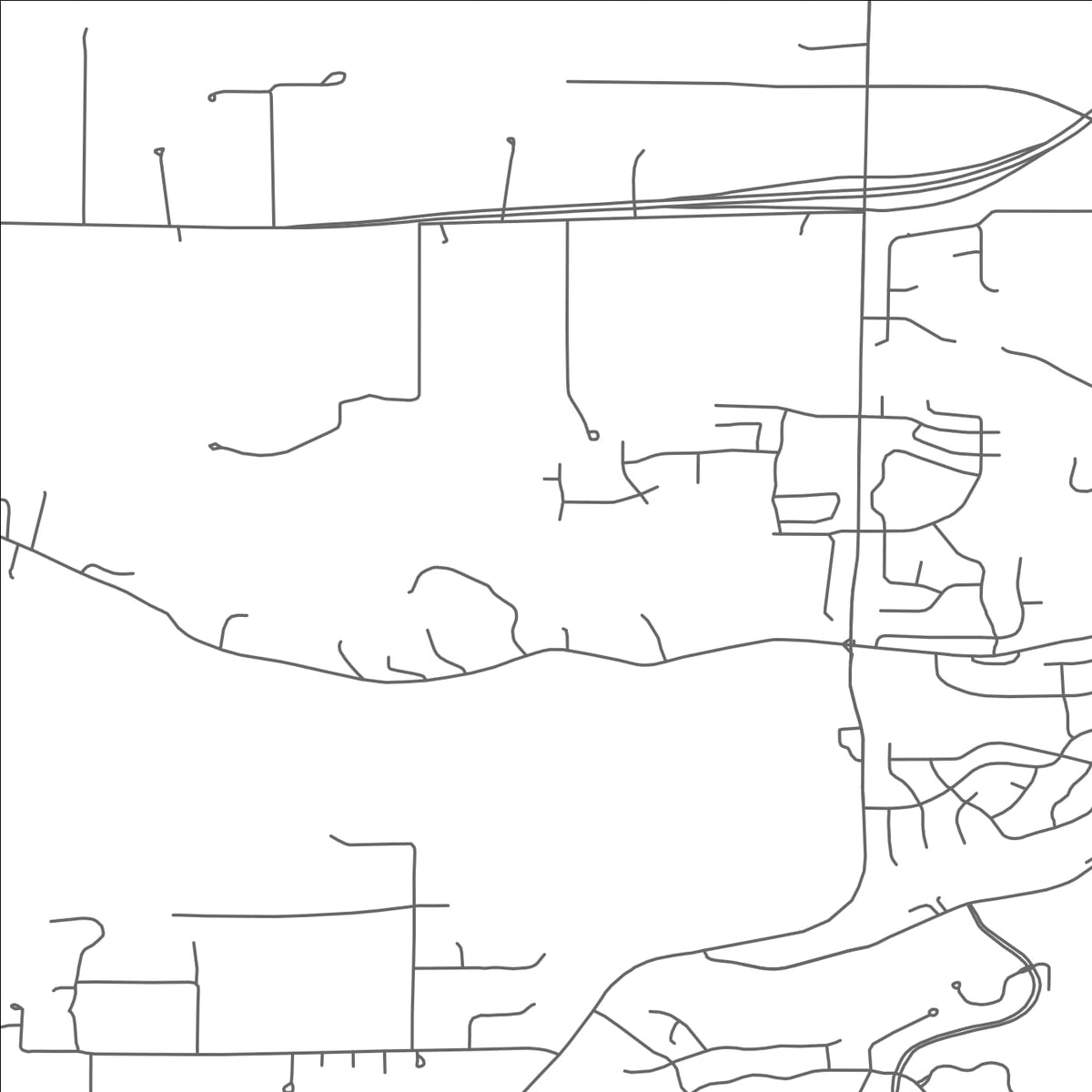 ROAD MAP OF CARVER, MINNESOTA BY MAPBAKES