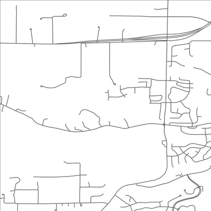ROAD MAP OF CARVER, MINNESOTA BY MAPBAKES