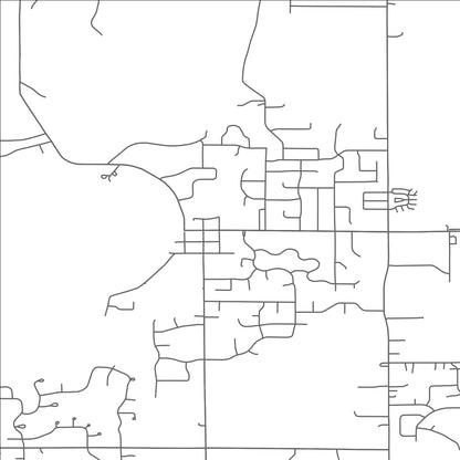 ROAD MAP OF CENTERVILLE, MINNESOTA BY MAPBAKES