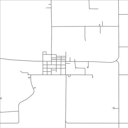 ROAD MAP OF CEYLON, MINNESOTA BY MAPBAKES