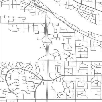 ROAD MAP OF CHAMPLIN, MINNESOTA BY MAPBAKES
