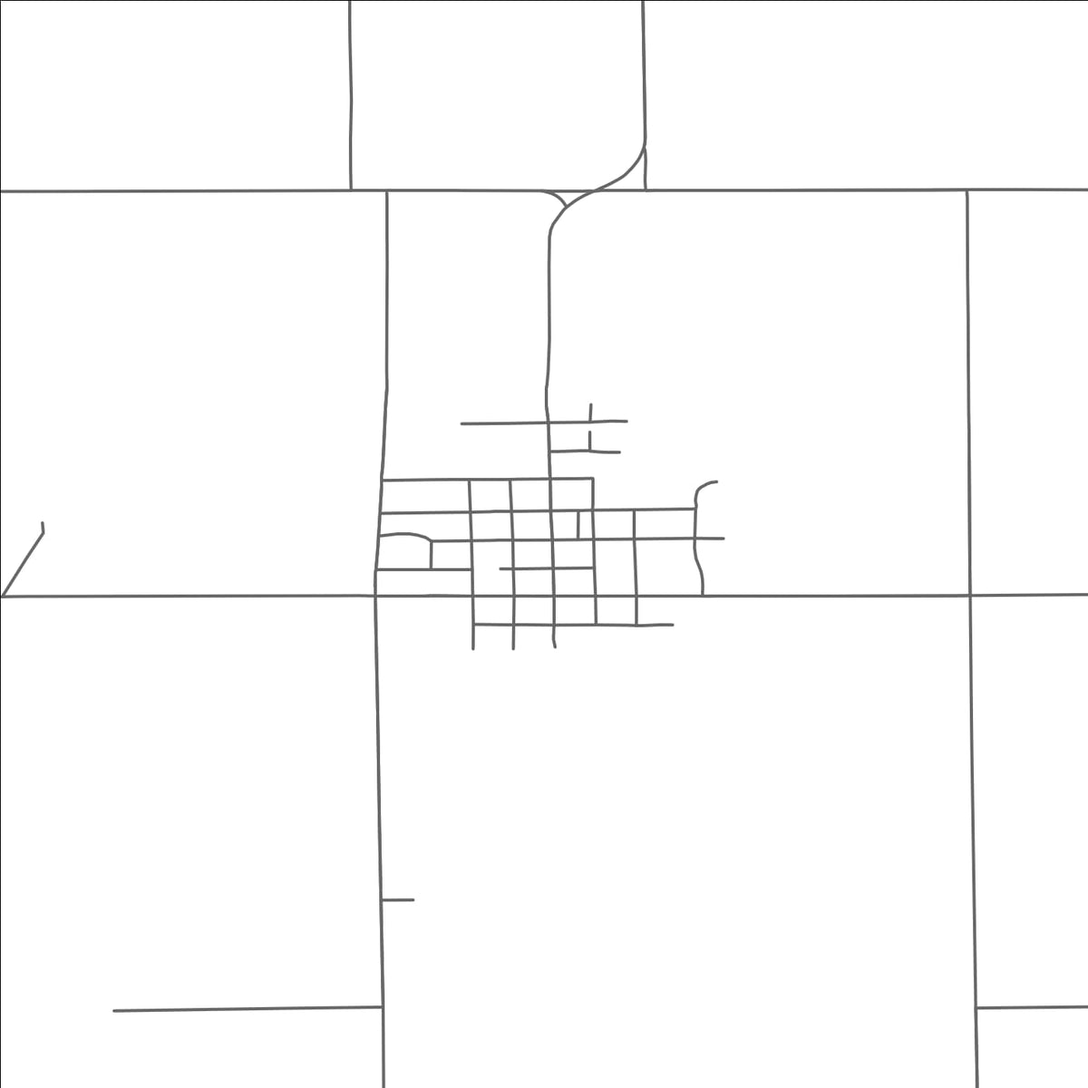 ROAD MAP OF CHOKIO, MINNESOTA BY MAPBAKES
