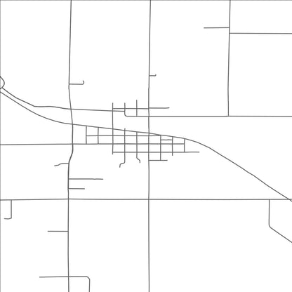 ROAD MAP OF CLARISSA, MINNESOTA BY MAPBAKES