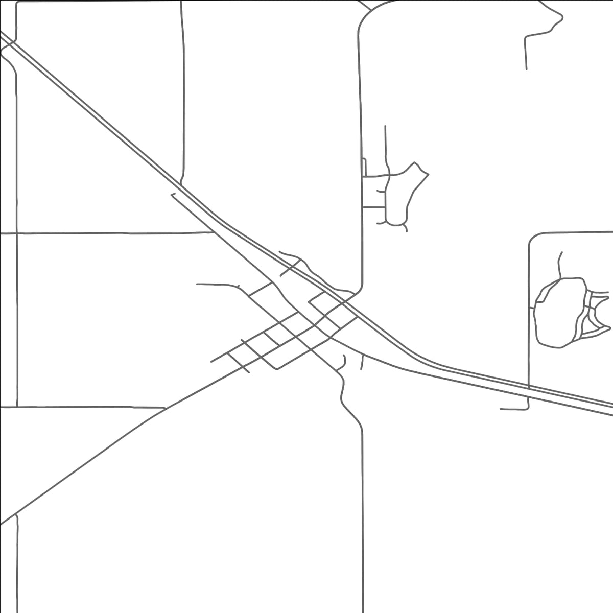 ROAD MAP OF CLEAR LAKE, MINNESOTA BY MAPBAKES