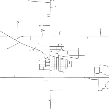 ROAD MAP OF CLEARBROOK, MINNESOTA BY MAPBAKES