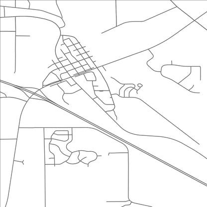 ROAD MAP OF CLEARWATER, MINNESOTA BY MAPBAKES