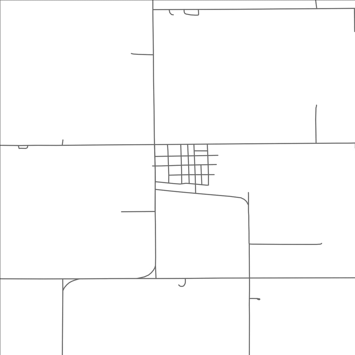 ROAD MAP OF CLEMENTS, MINNESOTA BY MAPBAKES