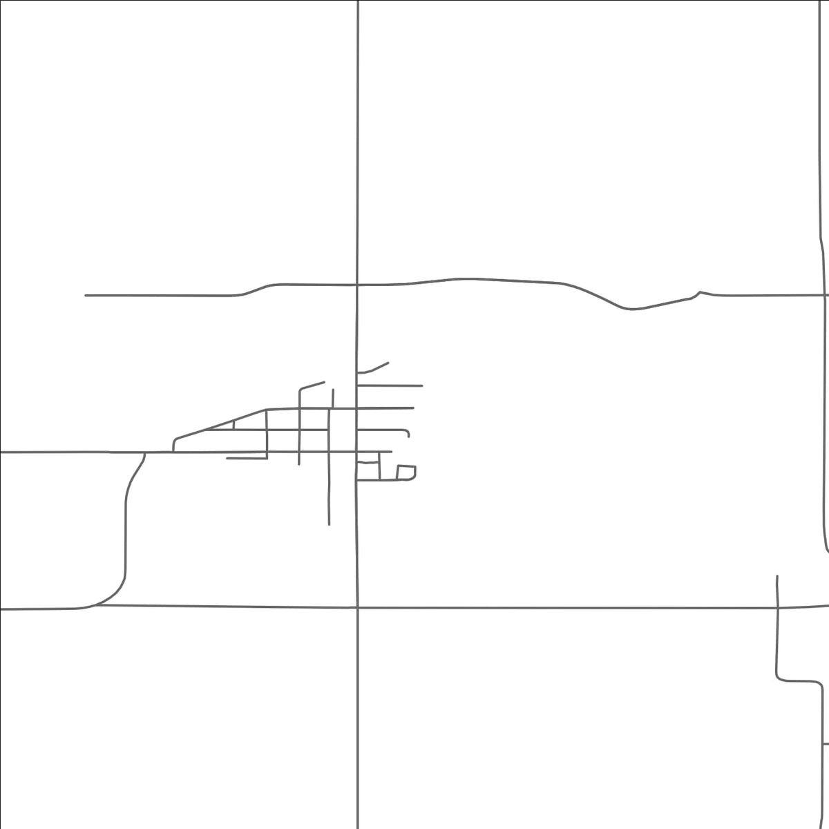 ROAD MAP OF CLIMAX, MINNESOTA BY MAPBAKES