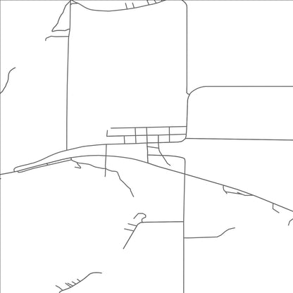 ROAD MAP OF CLITHERALL, MINNESOTA BY MAPBAKES