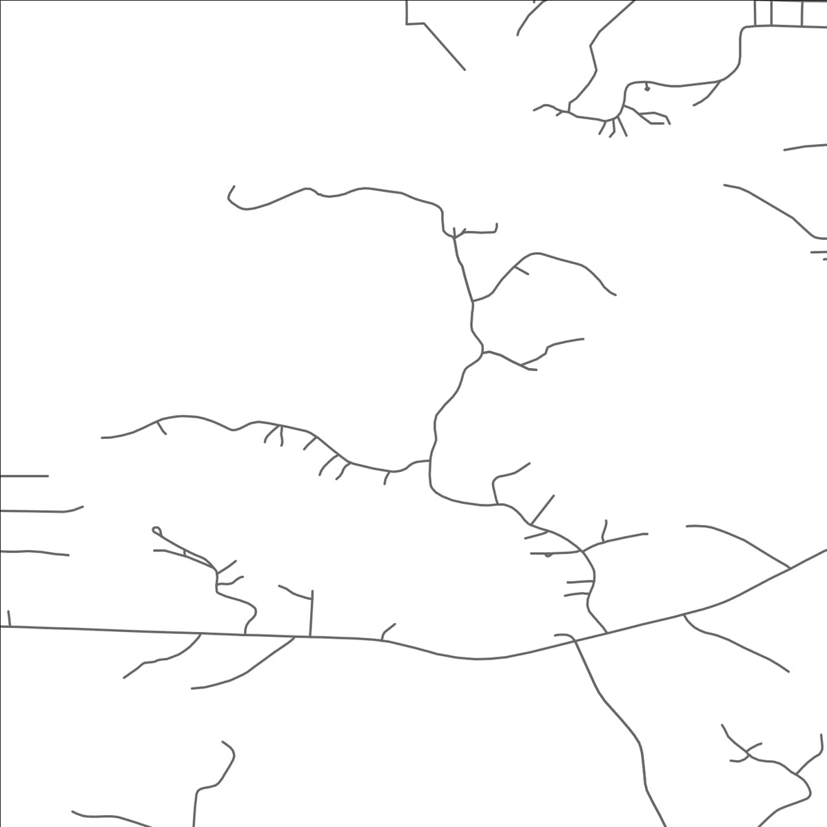 ROAD MAP OF COHASSET, MINNESOTA BY MAPBAKES