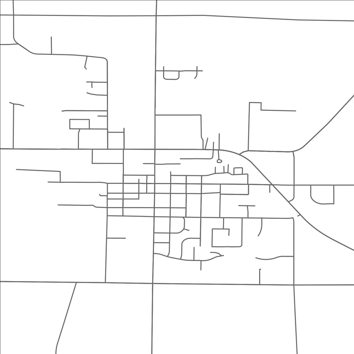 ROAD MAP OF COKATO, MINNESOTA BY MAPBAKES