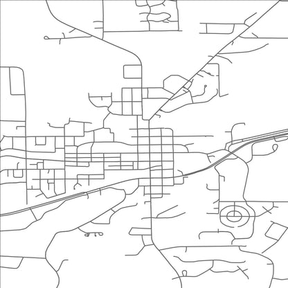 ROAD MAP OF COLD SPRING, MINNESOTA BY MAPBAKES
