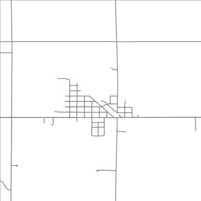 ROAD MAP OF COMFREY, MINNESOTA BY MAPBAKES
