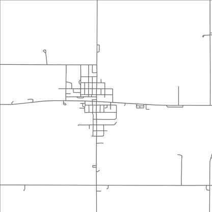 ROAD MAP OF COSMOS, MINNESOTA BY MAPBAKES