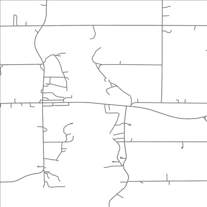 ROAD MAP OF CROMWELL, MINNESOTA BY MAPBAKES