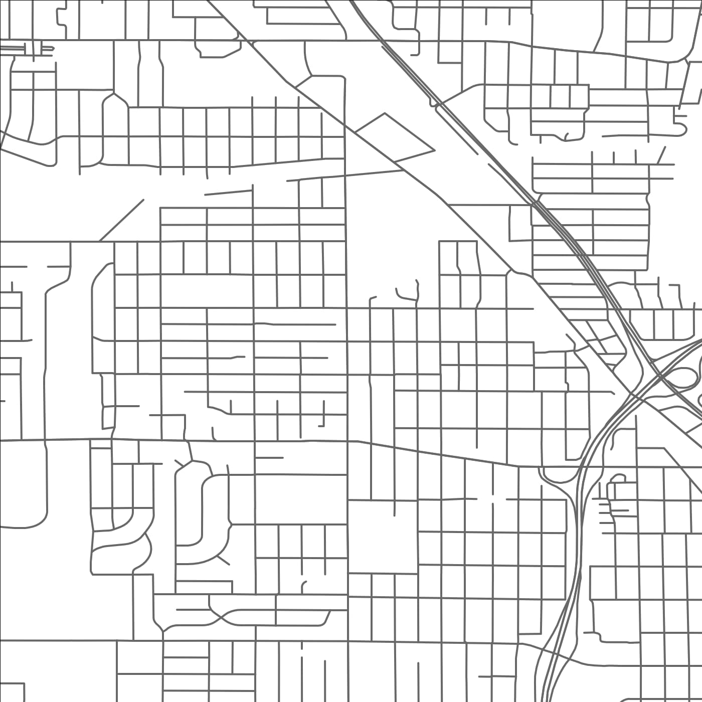 ROAD MAP OF CRYSTAL, MINNESOTA BY MAPBAKES