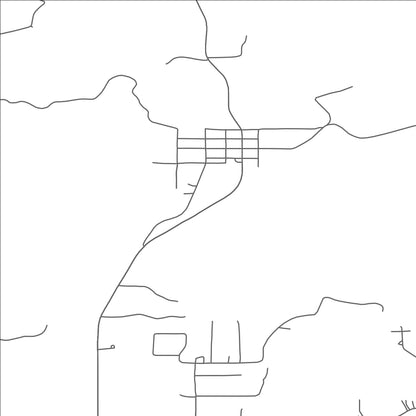 ROAD MAP OF CUYUNA, MINNESOTA BY MAPBAKES