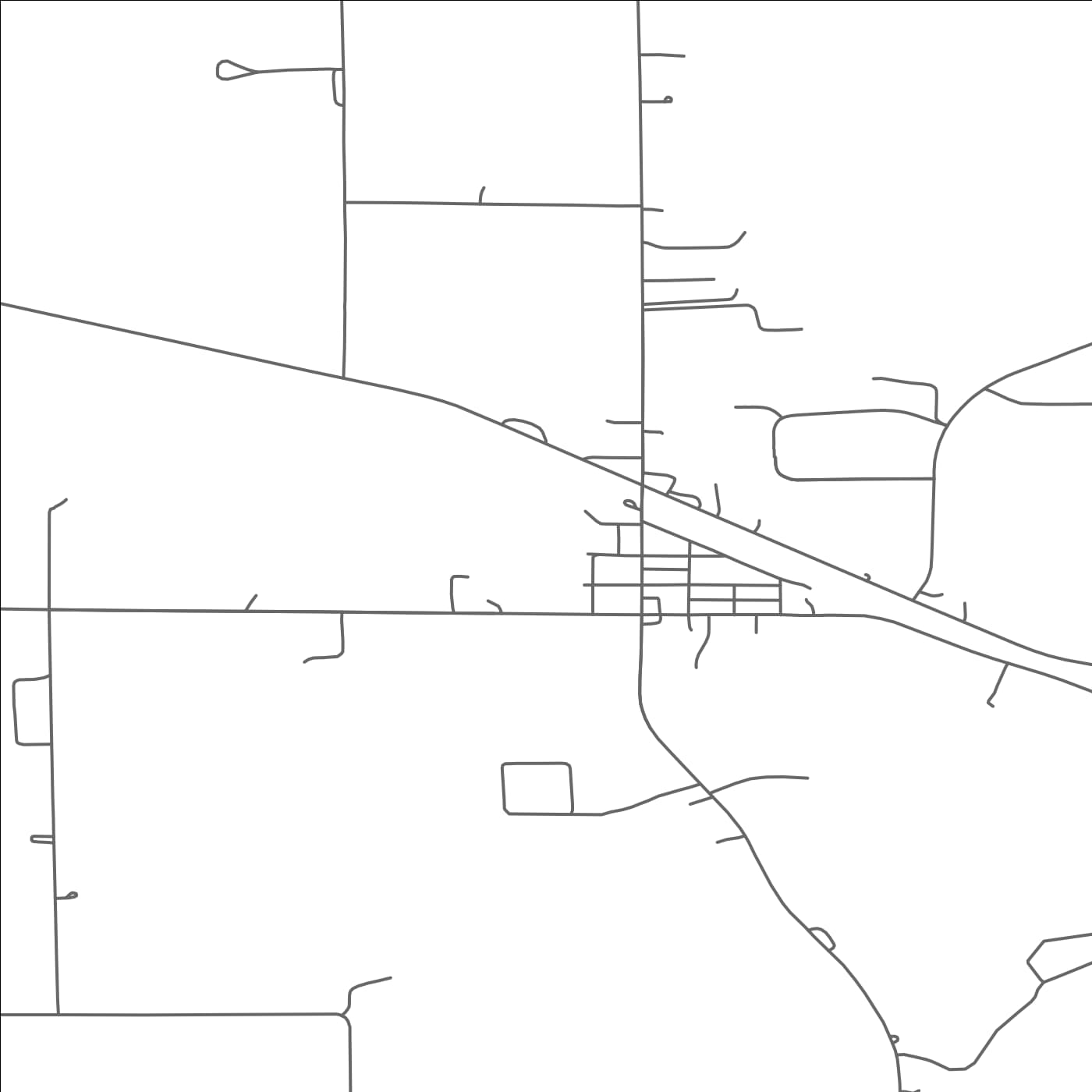 ROAD MAP OF DARWIN, MINNESOTA BY MAPBAKES