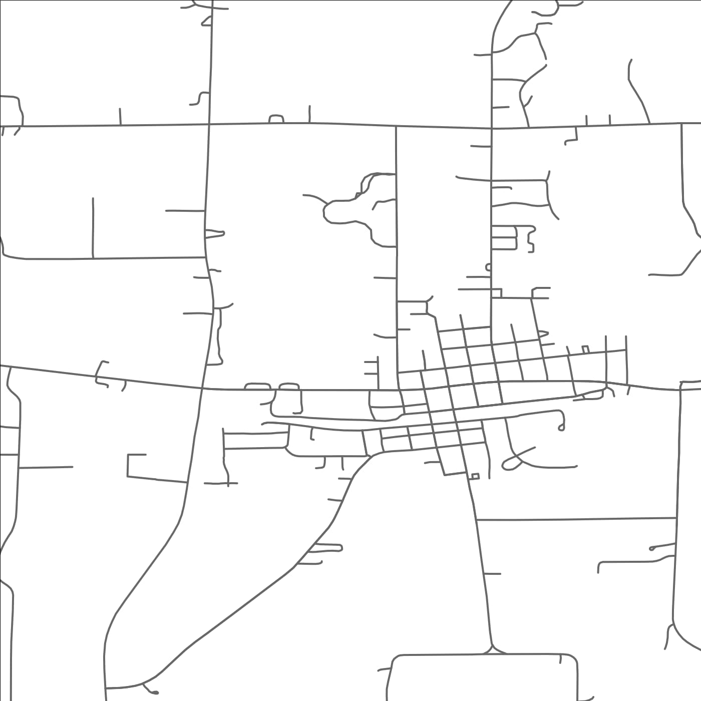 ROAD MAP OF DASSEL, MINNESOTA BY MAPBAKES