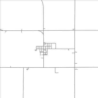 ROAD MAP OF DELAVAN, MINNESOTA BY MAPBAKES