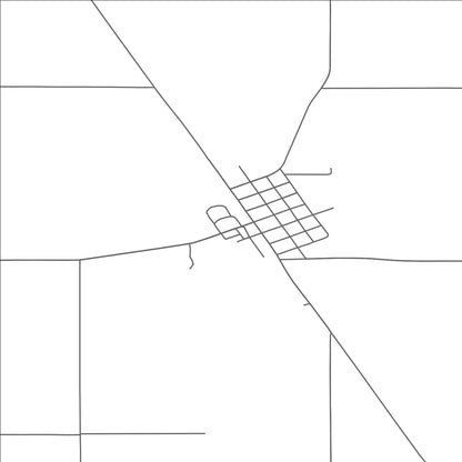 ROAD MAP OF DONNELLY, MINNESOTA BY MAPBAKES